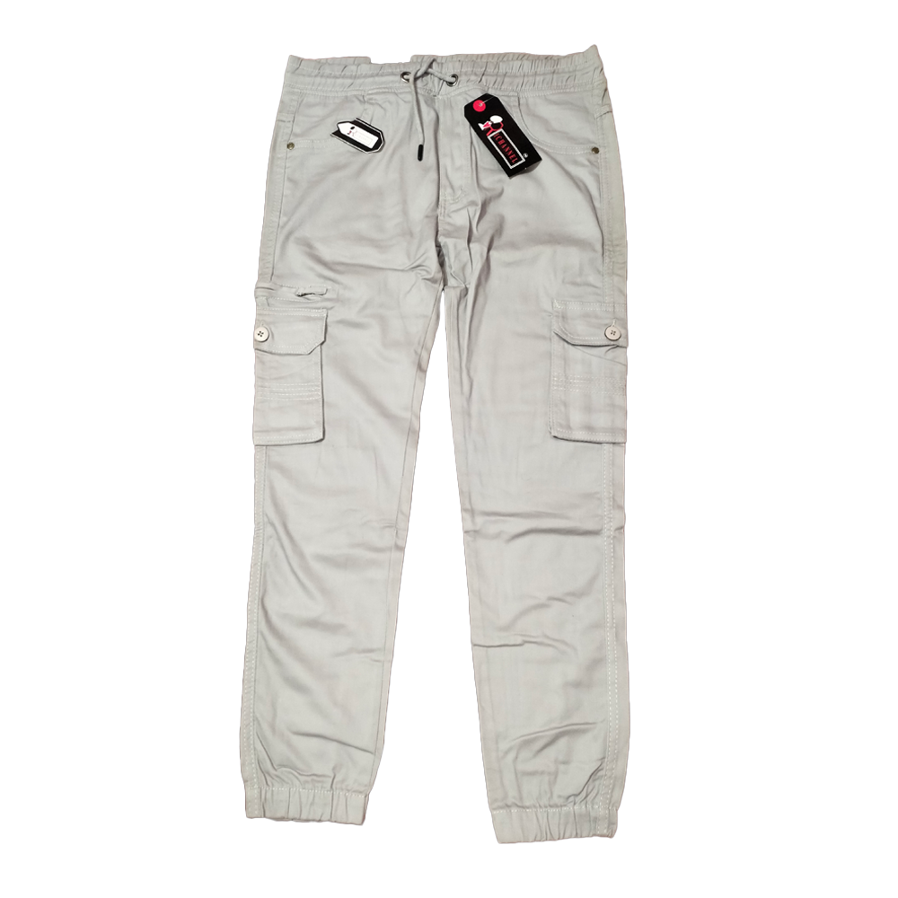 Cotton Cargo Pant For Men - Off White - CP-01