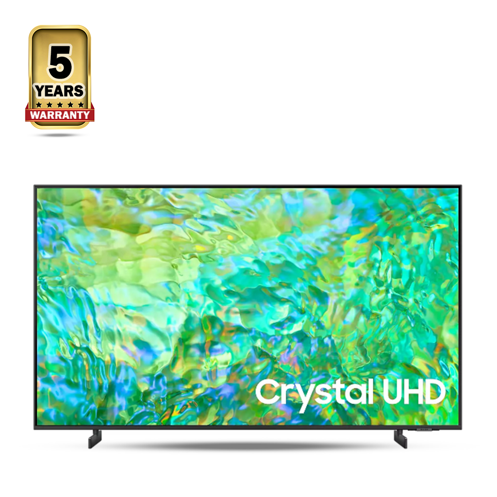 SAMSUNG UA43CU8000 Crystal 4K UHD Smart LED TV - 43 Inch - Black - 4338032