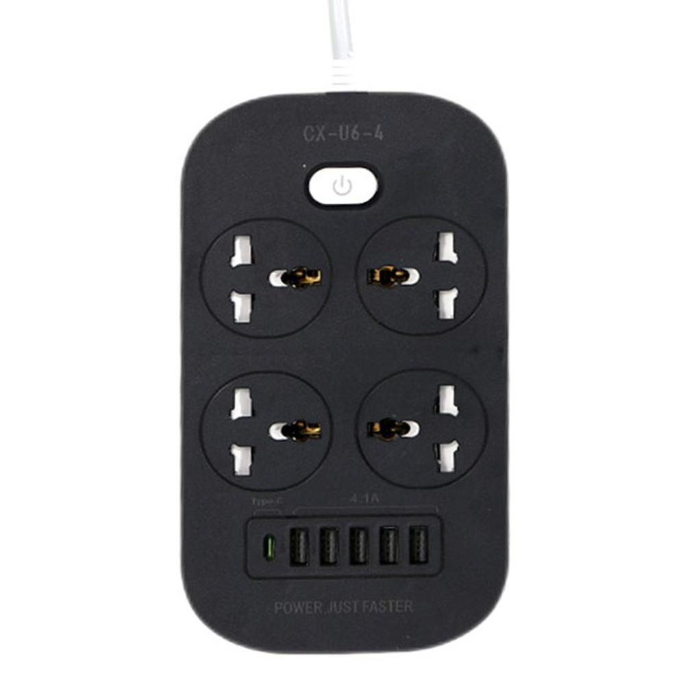 Meegoo CX-U6-4 Power Just Faster Multiplug - 2 Meter