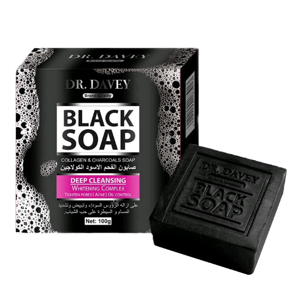 Dr. Davey Black Soap - 100gm