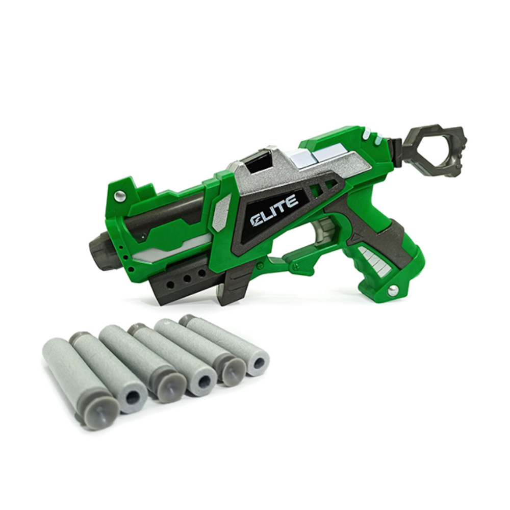 Nub Inspired Avenger Super Hero Plastic Soft Bullet Blaster Toy Gun - 175208147