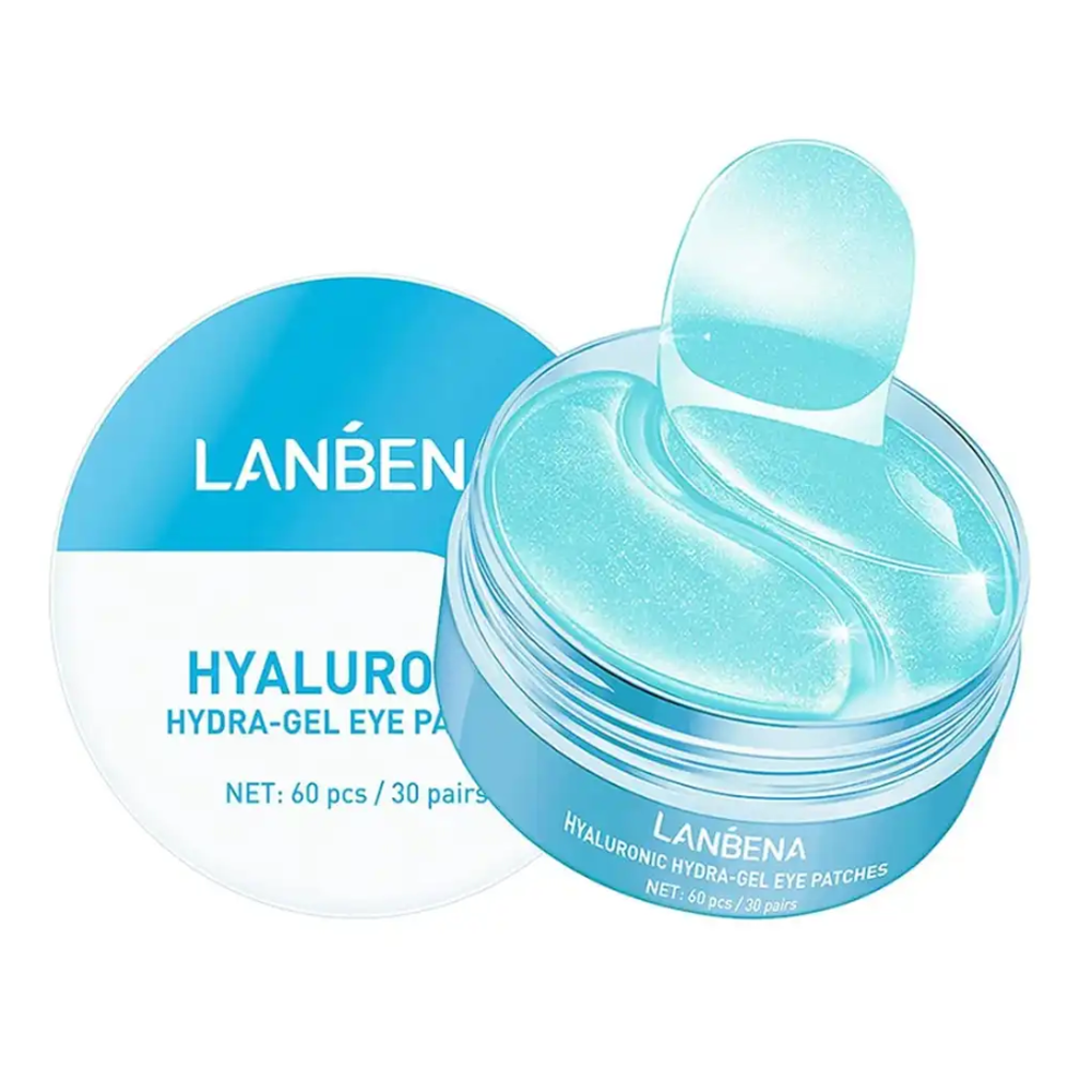 LANBENA Hyaluronic Acid Hydra-gel Eye Mask Patches - 60pcs