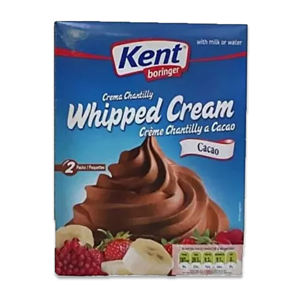 Kent Boringer Whipped Cream Cocoa - 150gm