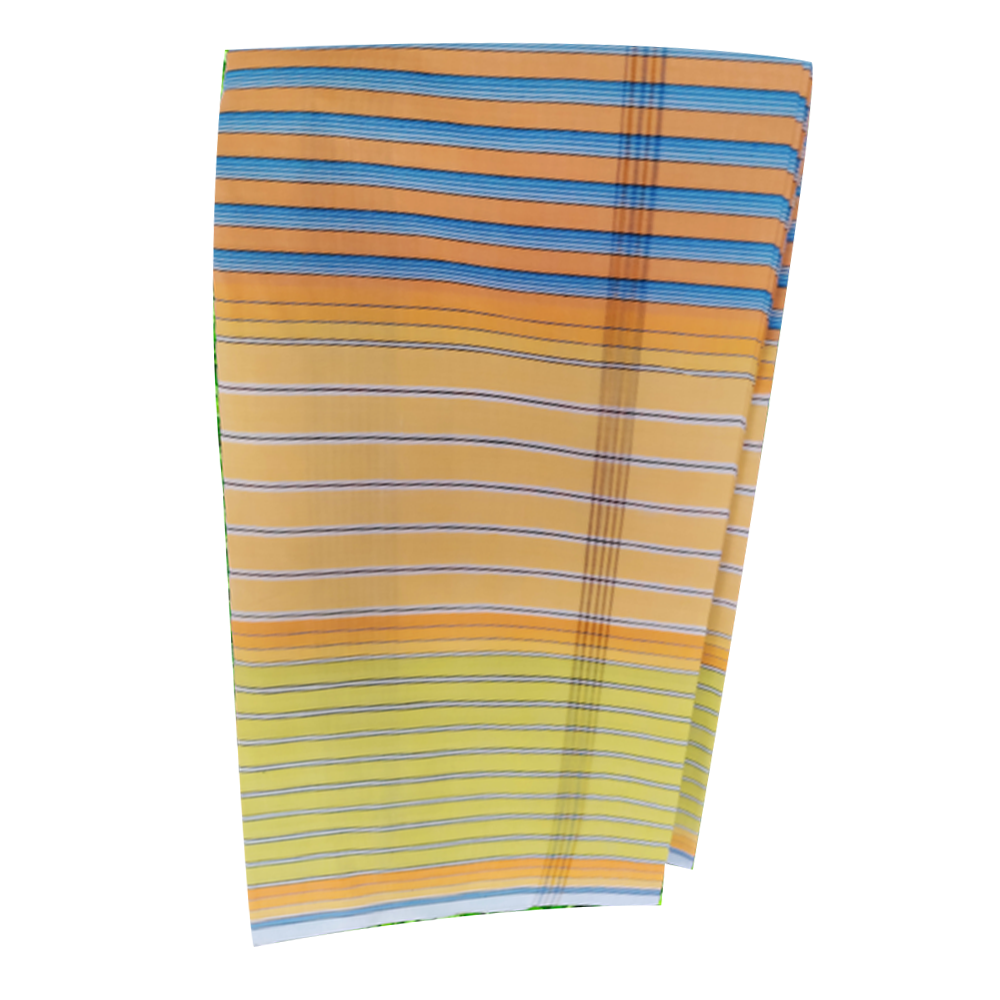 Soft Cotton Lungi For Men - Multicolor - SE2092