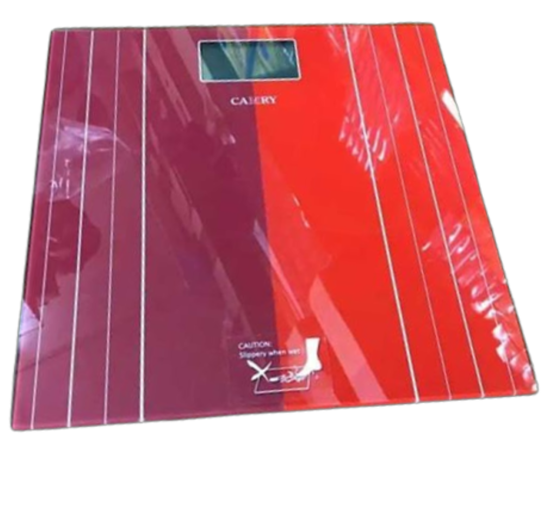 Camry Digital Weight Scale - Red and Maroon 