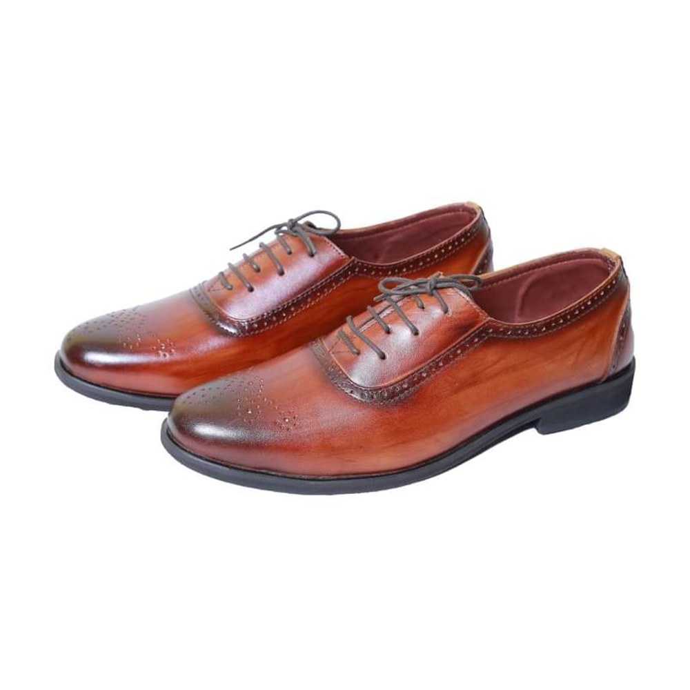 Formal Leather Shoe For Men - Brown