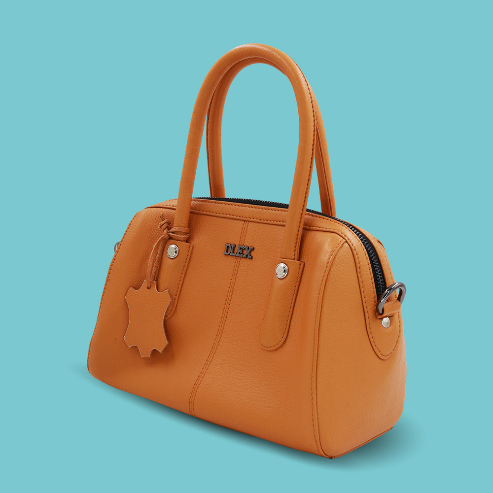 Leather Handbag For Women - Brown - LB-05