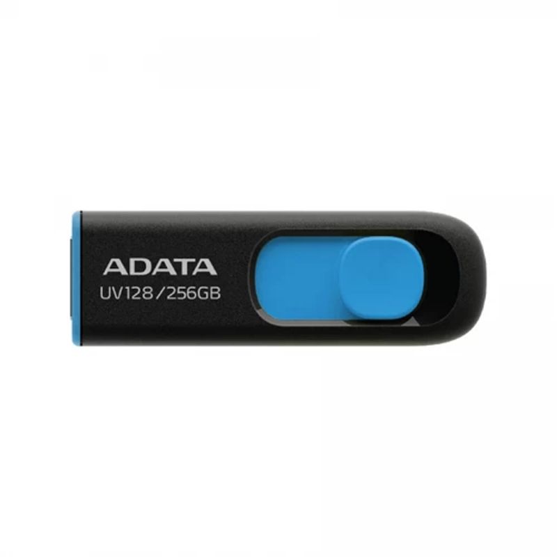 Adata UV128 USB 3.2 Pen Drive - 256GB - Black and Blue 