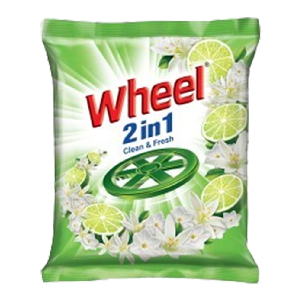 Wheel Washing Powder 2 in 1 Clean and Fresh - 1Kg