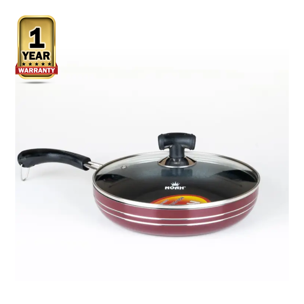 Noah Non-Stick Fry Pan With Lid - 26.5cm