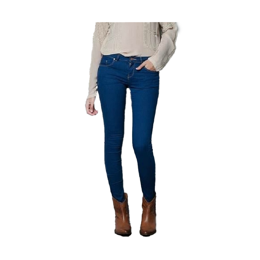 Denim Slim Fit Jeans Pant For Women - L -20