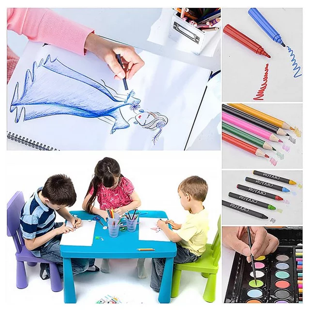 150 Pcs Kids Art Set Children Drawing Set