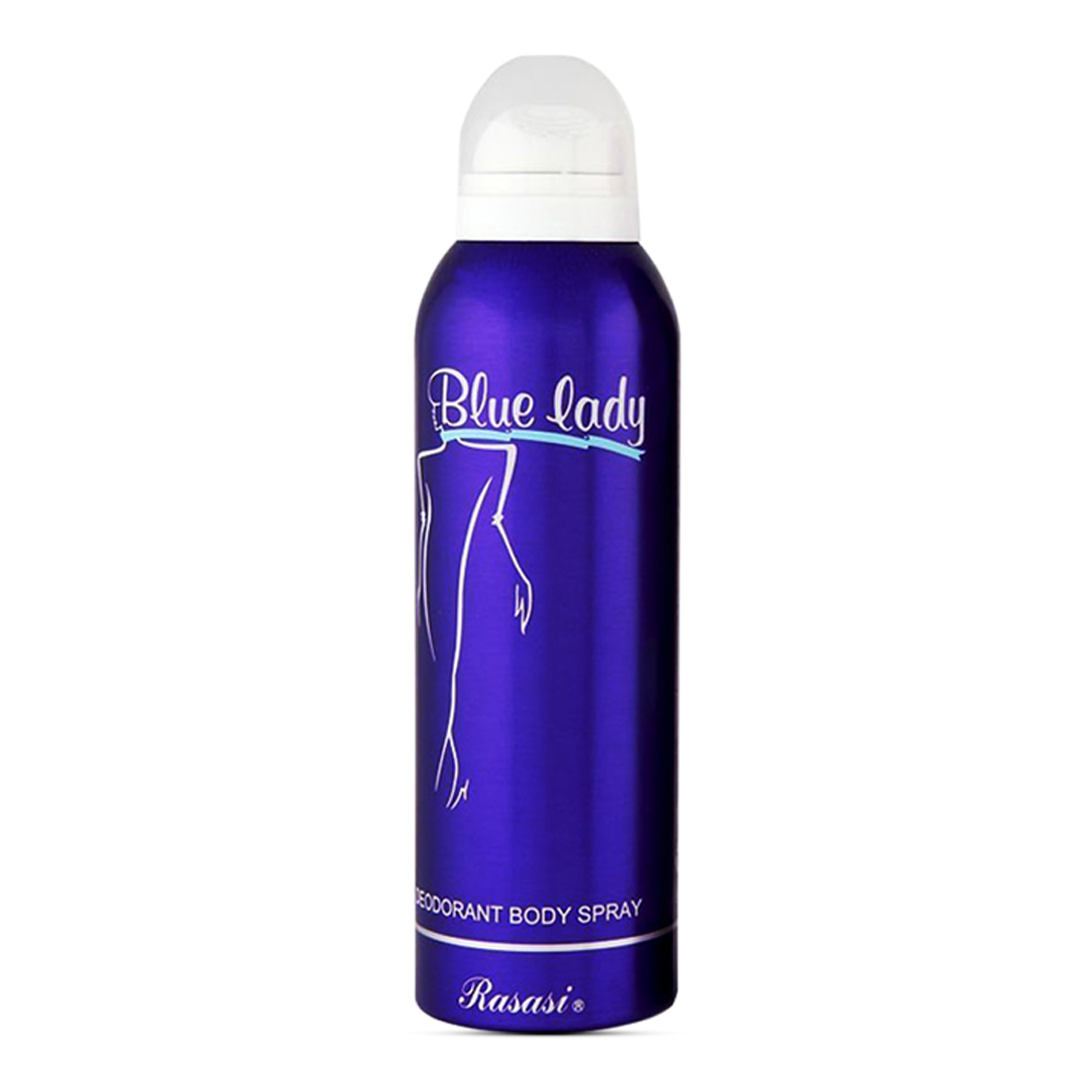 RASASI Blue Lady Deodorant Body Spray For Women - 200ml