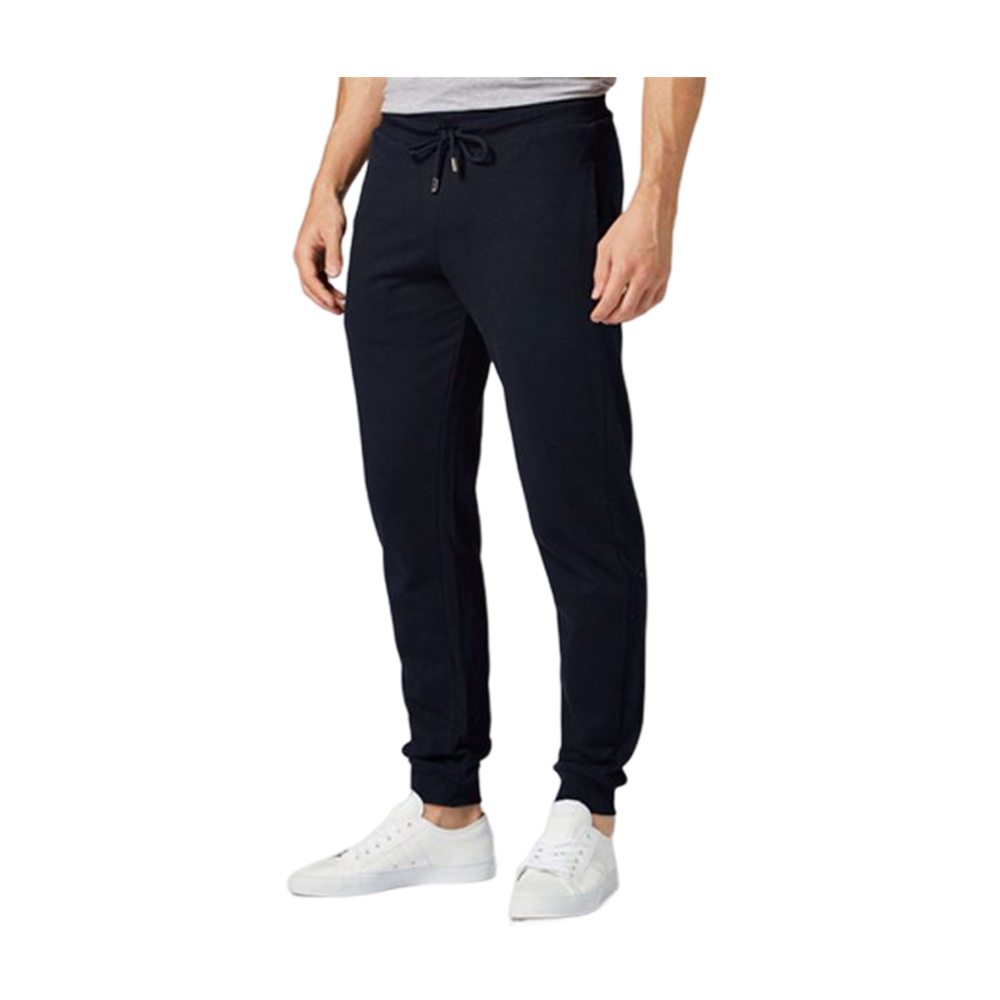 Laksba Soft Washed Cotton Sweatpants For Men - Black