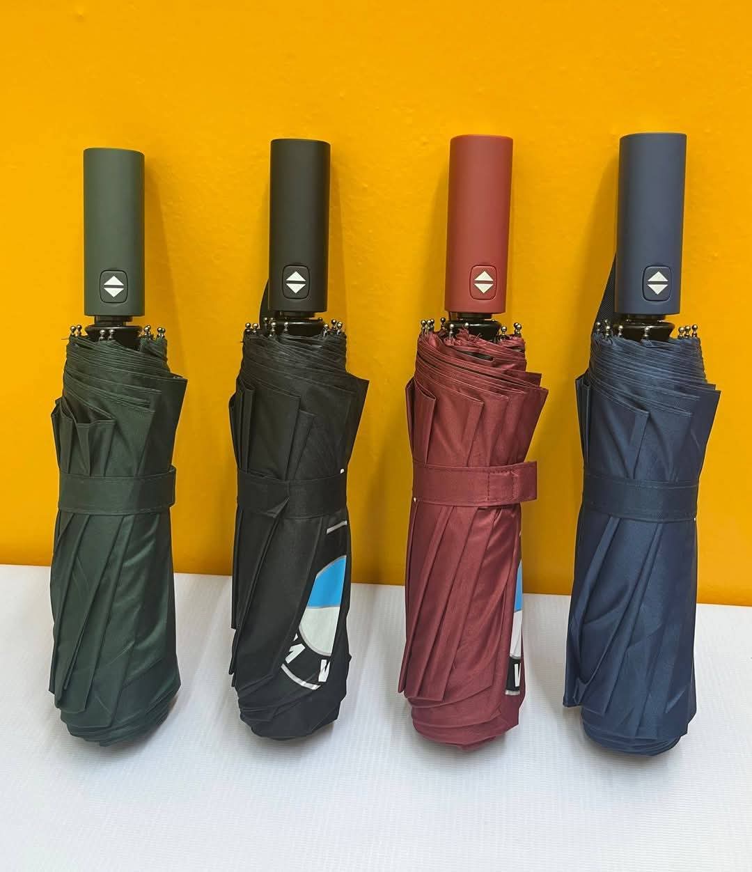 BMW 16 Ribs Automatic Open and Close Windproof Folding Umbrella