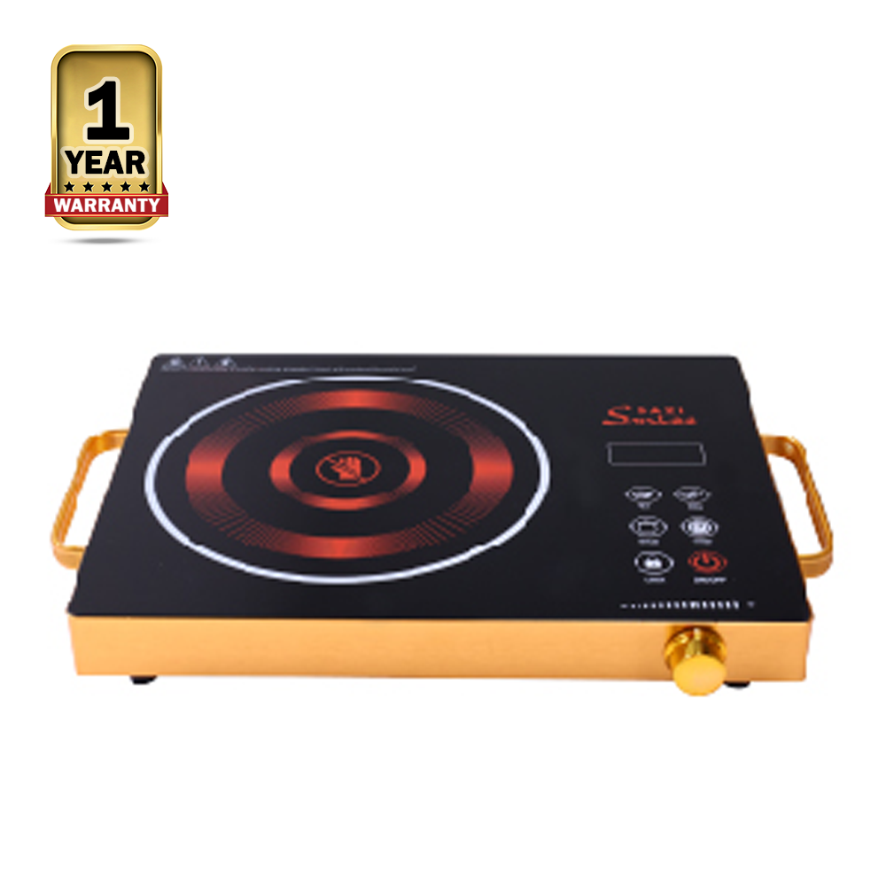 Gazi DT 220 Smiss Infrared Cooker - 2000W - Black