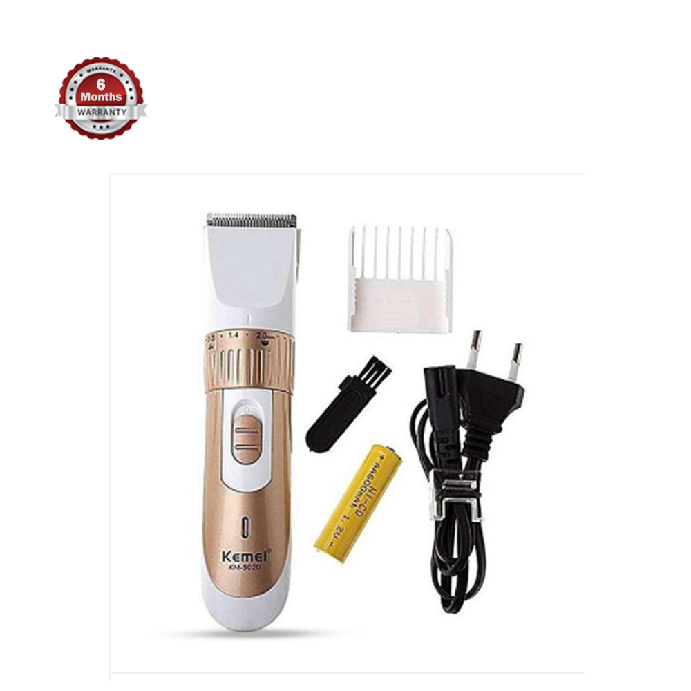 Kemei KM-9020 Rechargable Hair Clipper Trimmer