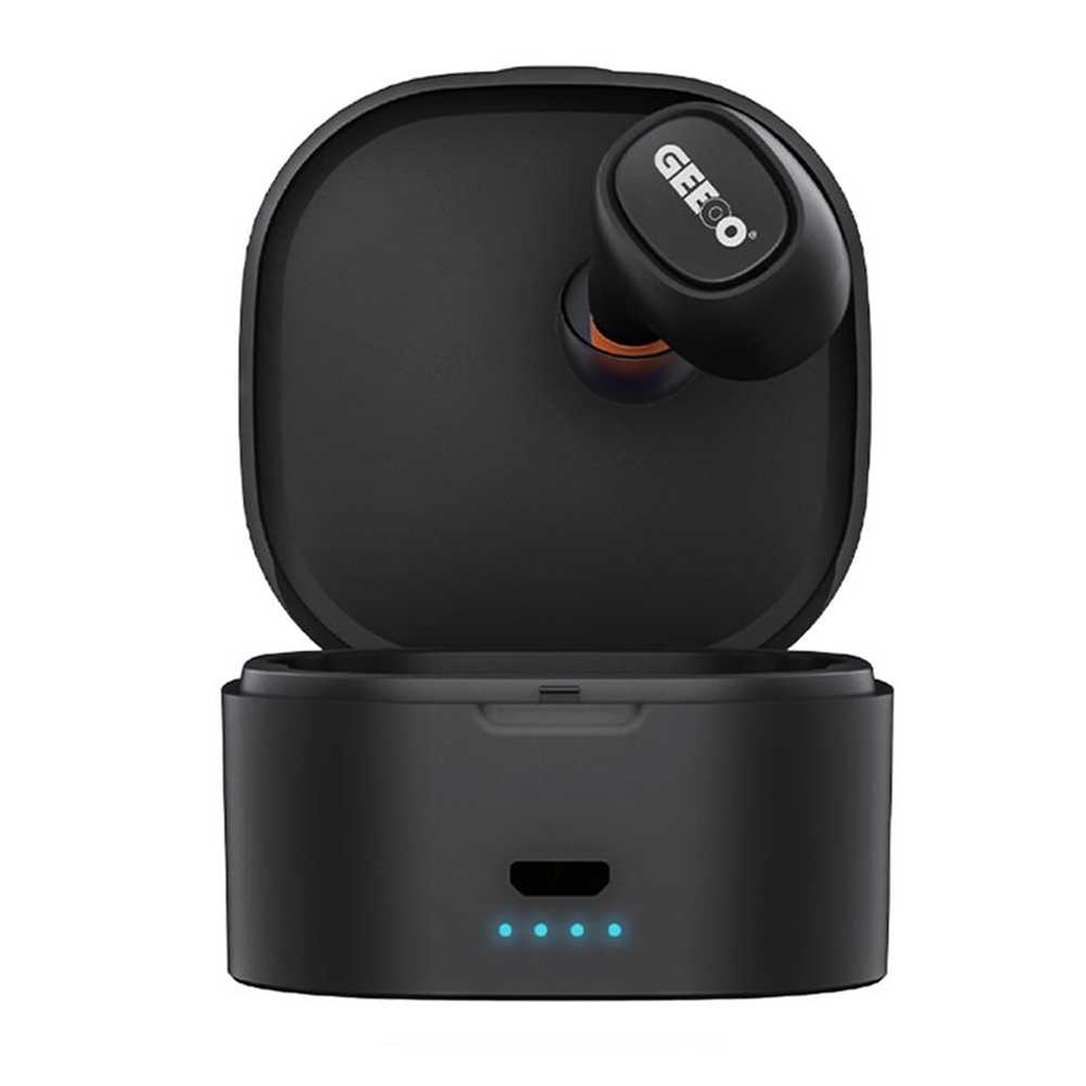 GEEOO GT-40 True TWS Touch Control ANC Wireless Earbuds - Black