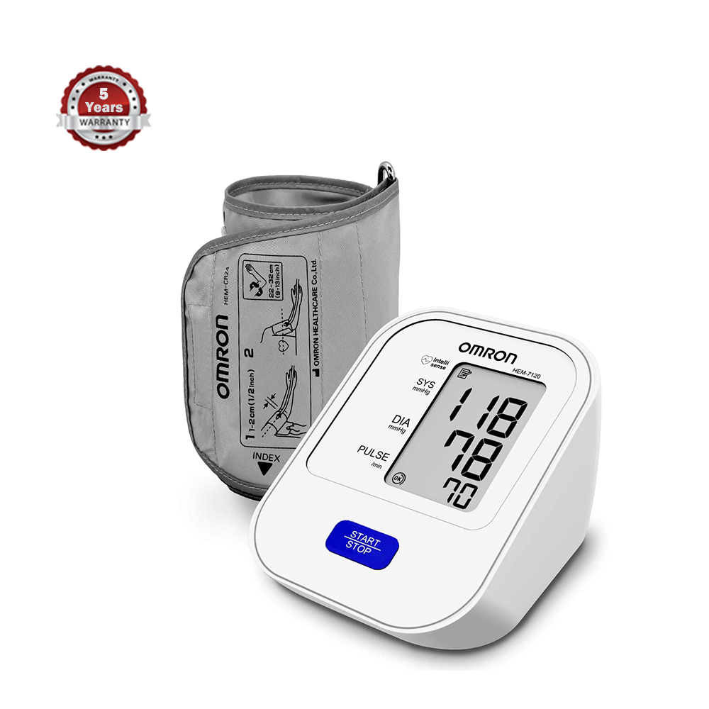 Omron HEM -7120 Upper Arm Automatic Blood Pressure Machine Basic
