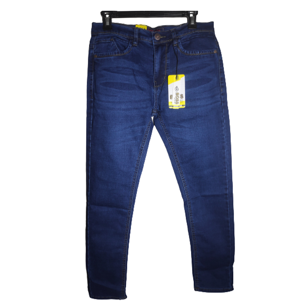 Denim Regular Fit Jeans For Men - Blue - JR-1502