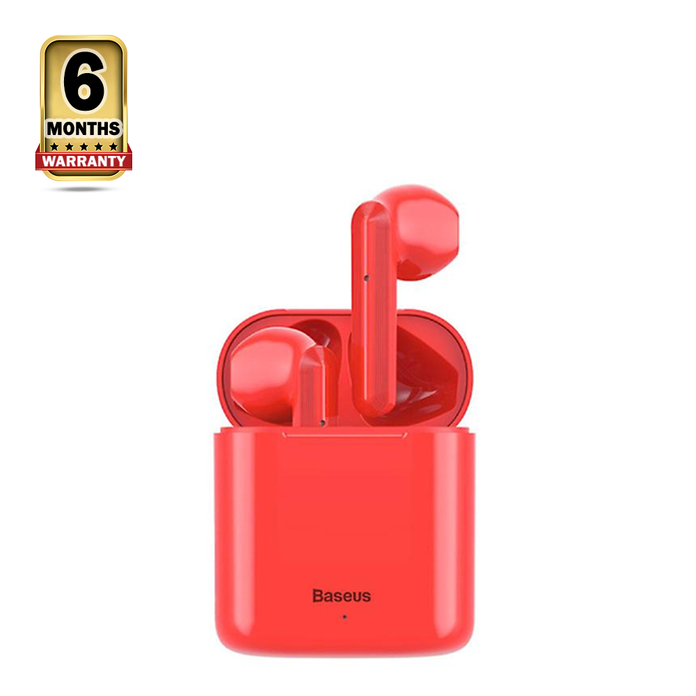 Baseus Encok W09 True Wireless Earbuds - Red