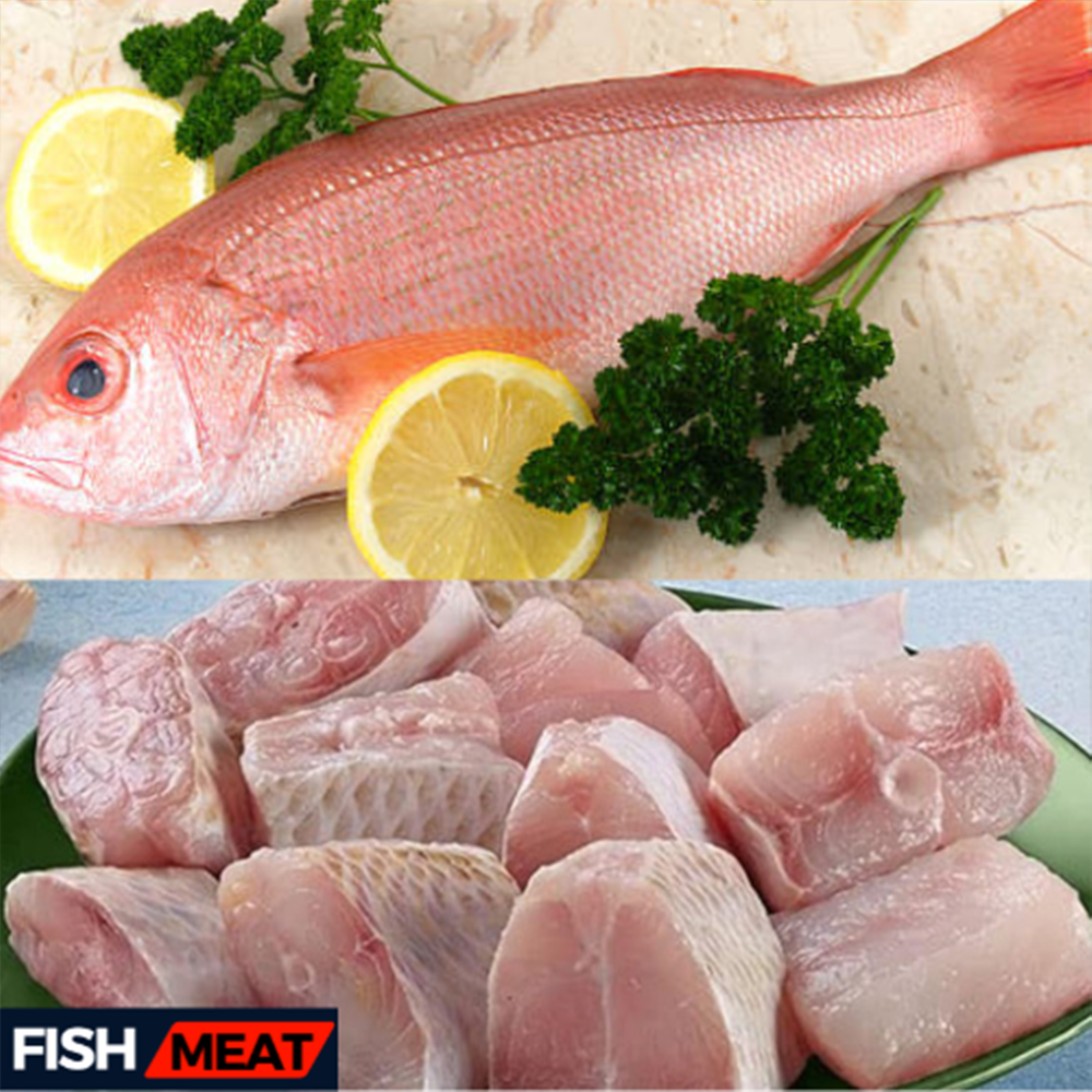 Red Snapper Koral Fish - Ready To Cook - 1 kg