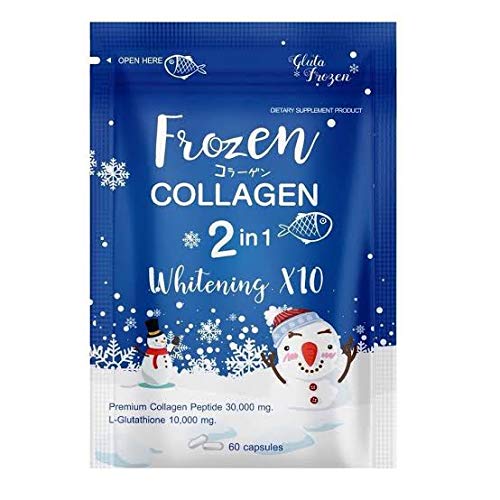 Frozen 2 in 1 Whitening Capsules - 60pcs