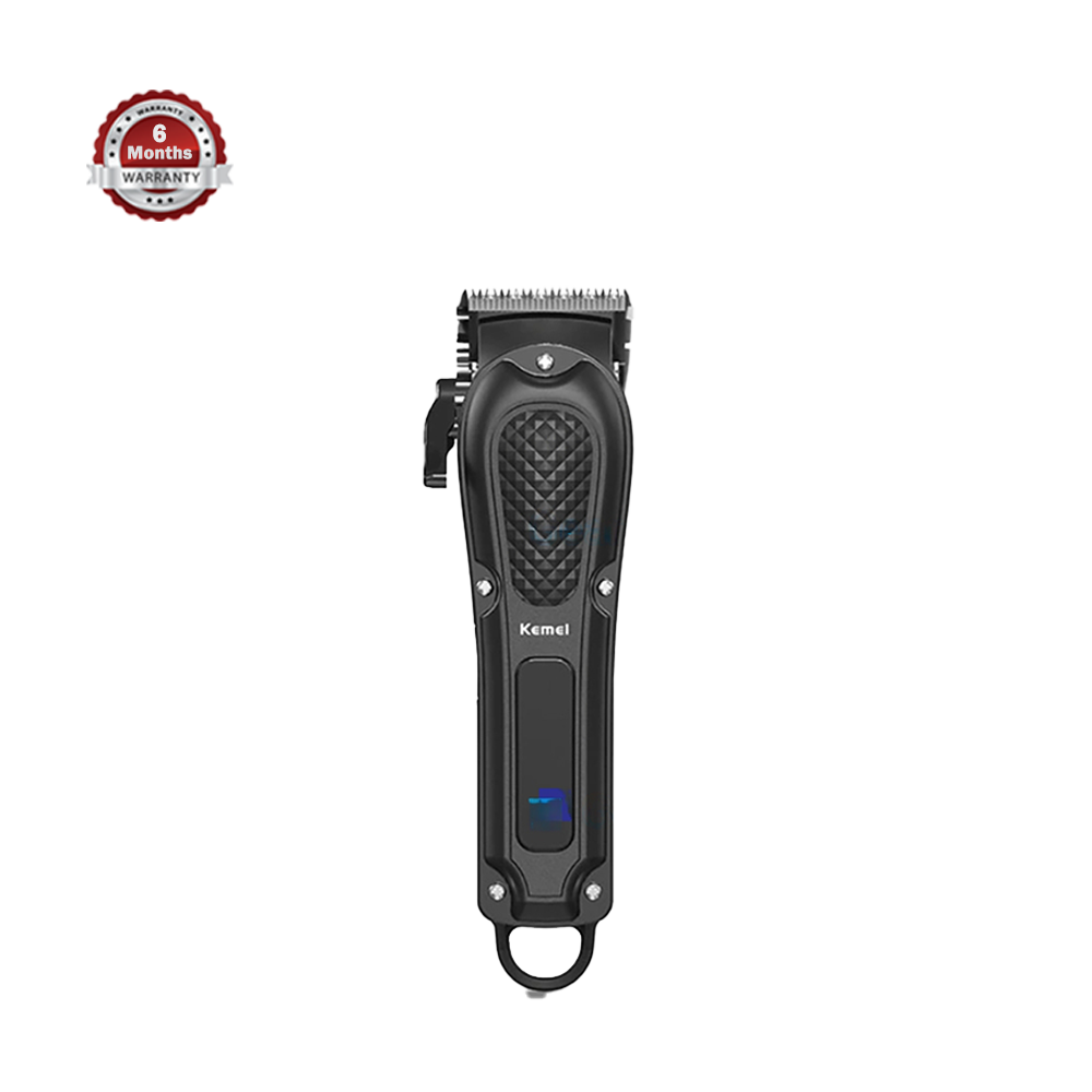 Kemei KM-1071 USB Rechargeable Beard Trimmer For Men - Black