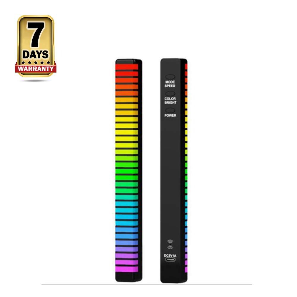 ABS 3D RGB Rhythm Light - Black