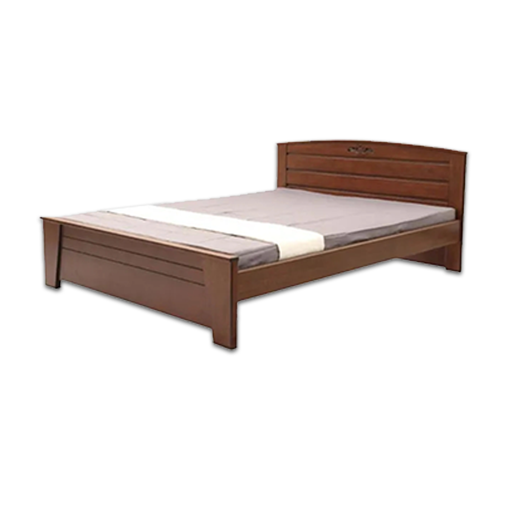 Malaysian Processed Wood King Size Bed - 6'*7' Feet