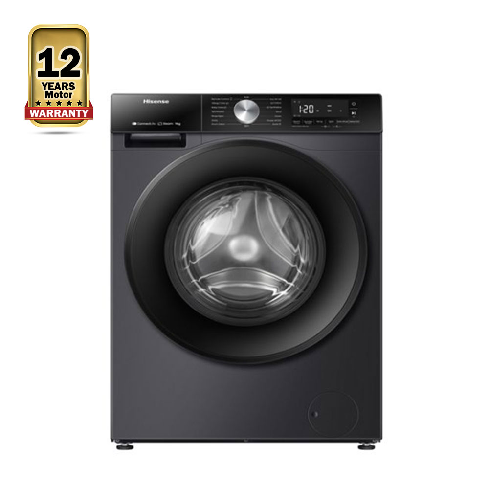 Hisense 9 Kg Front Load Washing Machine - Gray