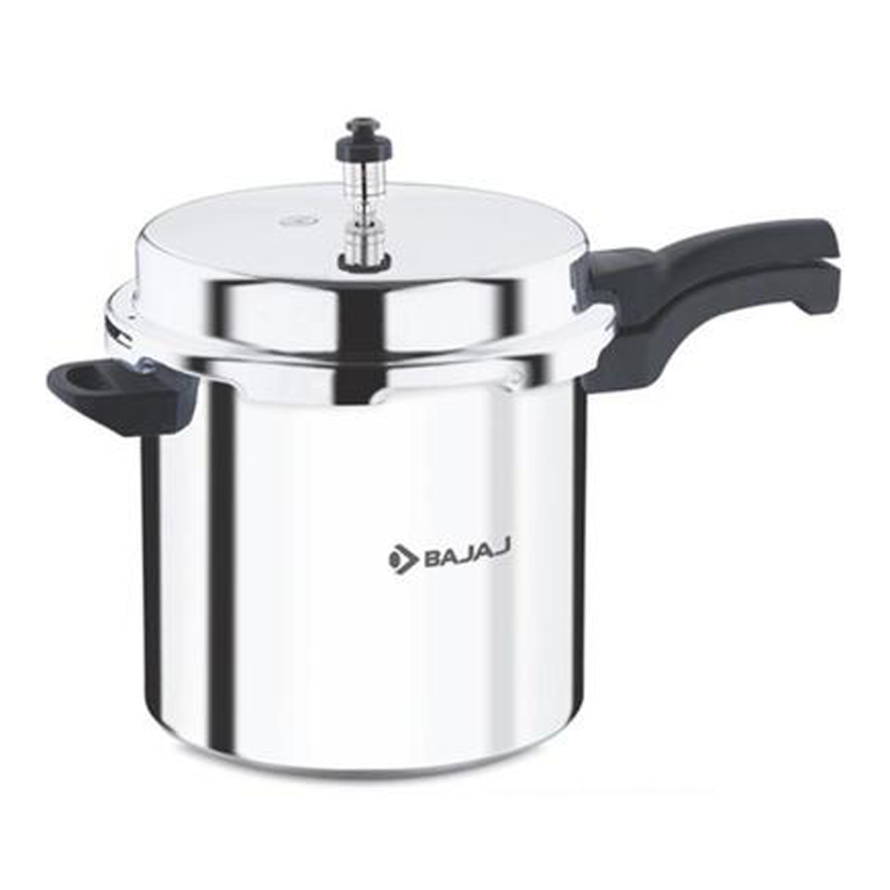 Bajaj Majesty PCX12 Aluminium Pressure Cooker - 12 Liters - Silver