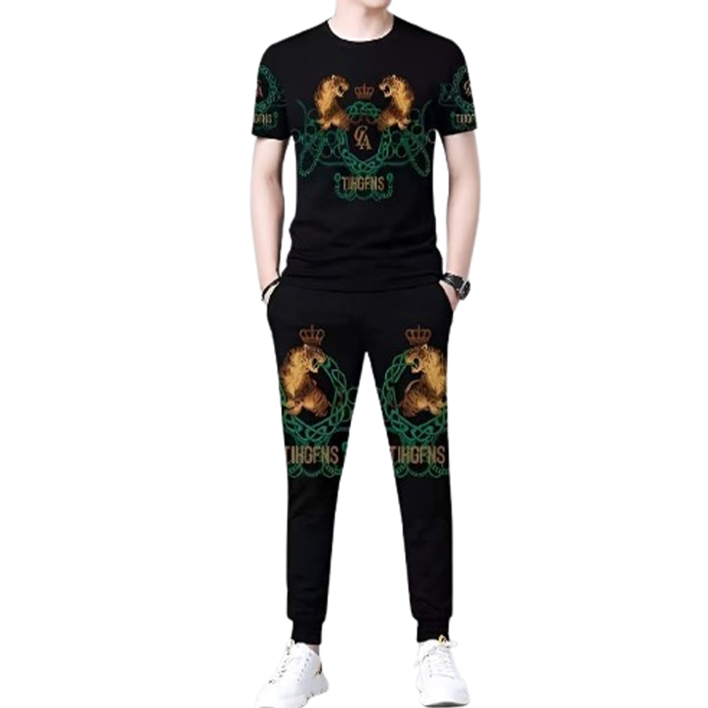 PP Jersey T-Shirt with Trouser Full Track Suit For Men -  TF-105