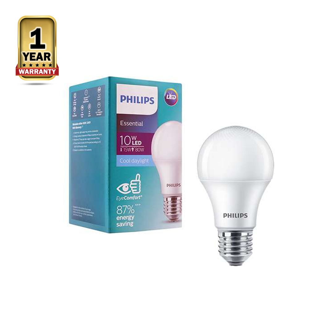 Philips E27 Essential LED Bulb Lumen - 950ml - 10 Watt - Patch