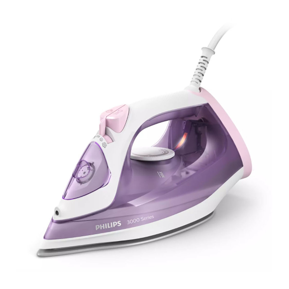 Philips DST3010/30 Steam Iron 3000 Series - 2000 W - Purple and White