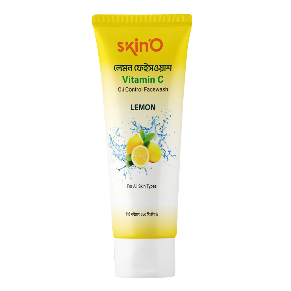 SkinO Vitamin C Oil Control Lemon Facewash - 110ml