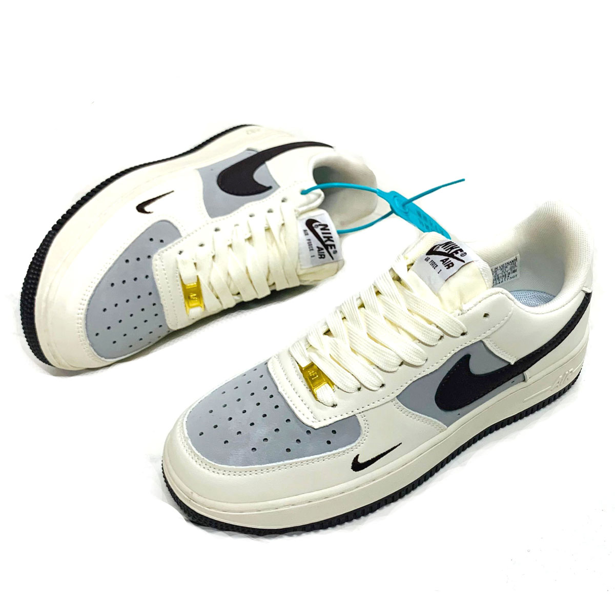 Air Force 1 Leather Sneakers for Men - Cream - MSK 716