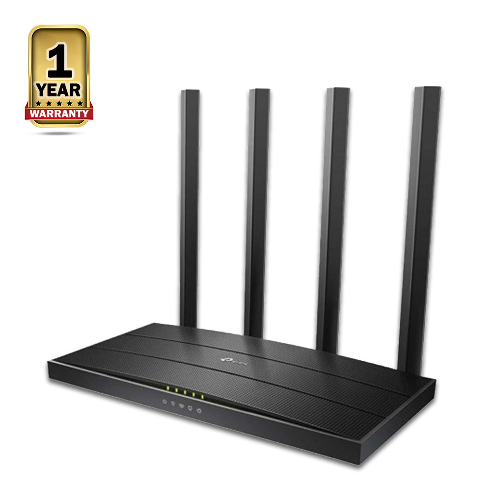 TP-Link Archer C6 AC1200 MU-MIMO Gigabit Router 1200mbps - Black