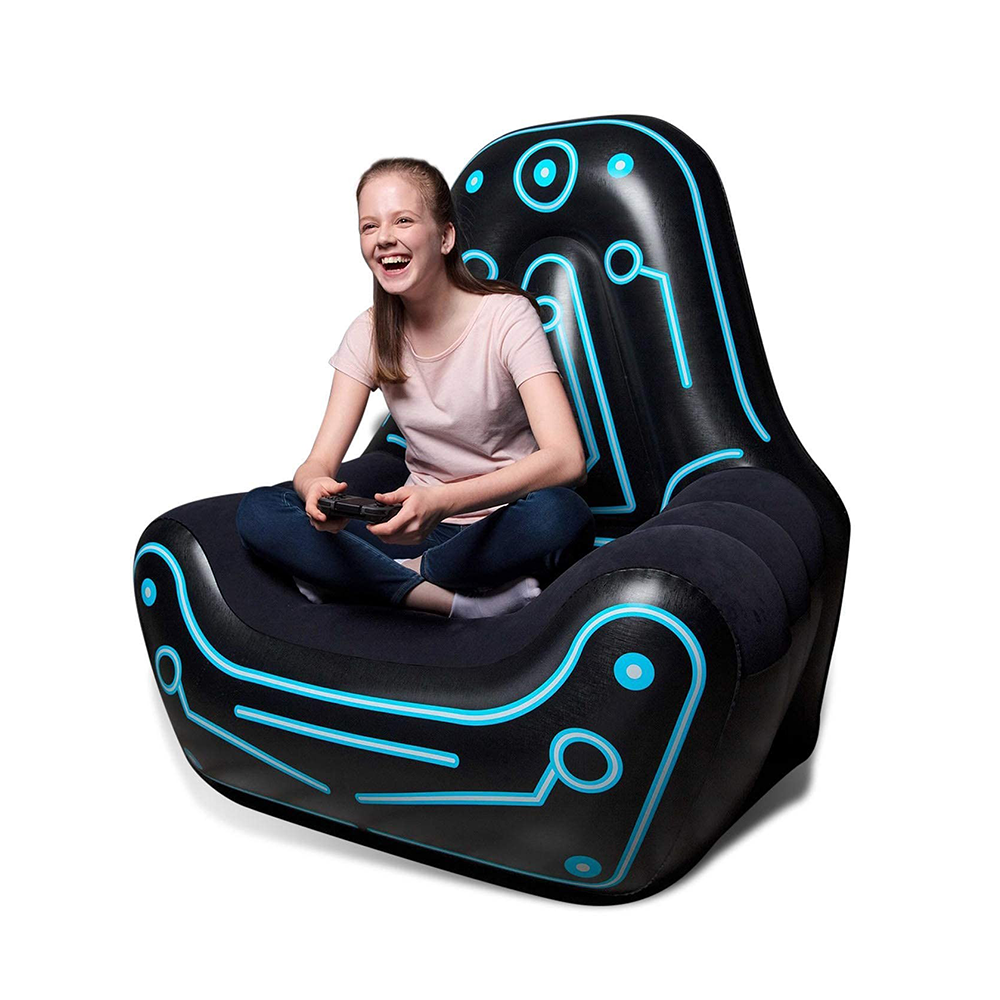 Inflatable Gaming Chair - Black