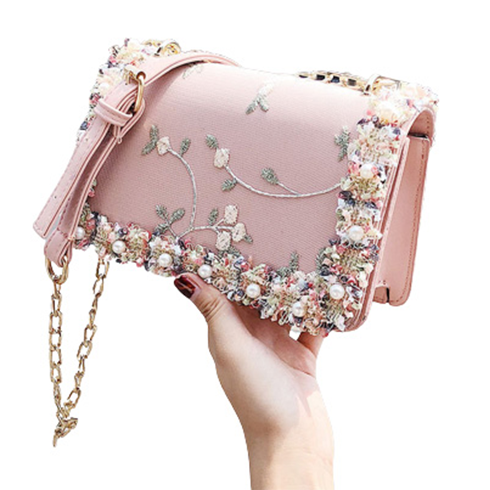 Womens pink clutch online bags