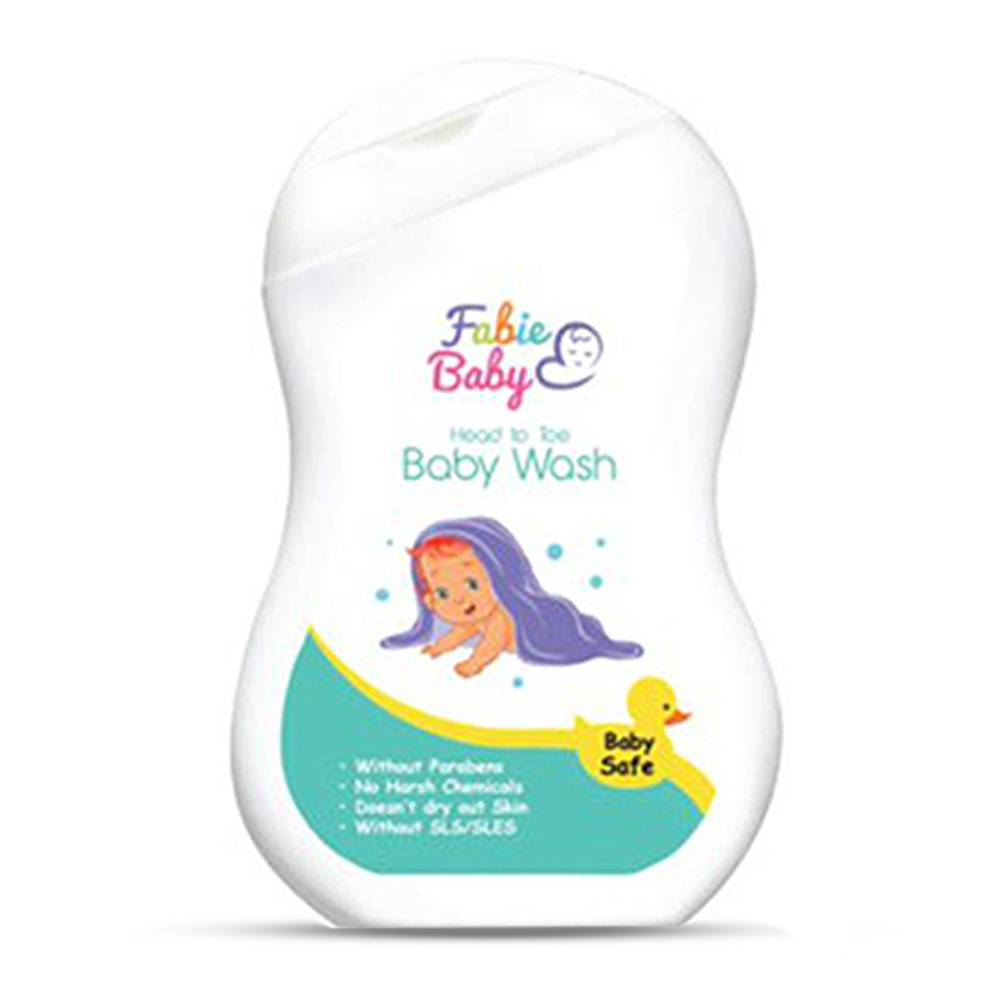 Fabie Baby Head To Toe Baby Wash - 200ml