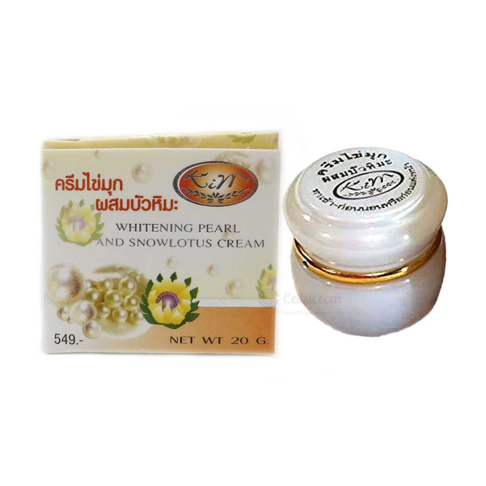 Kim Whitening Pearl And Snow Lotus Cream - 20gm