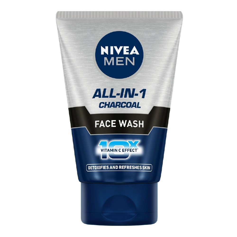 Nivea Men All-In-1 Charcoal Face Wash - 50gm - 81779