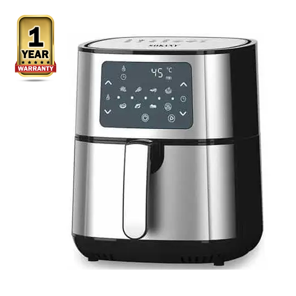 Sokany SE-8048 Air Fryer - 1500 Watt - 5 Liter - Silver