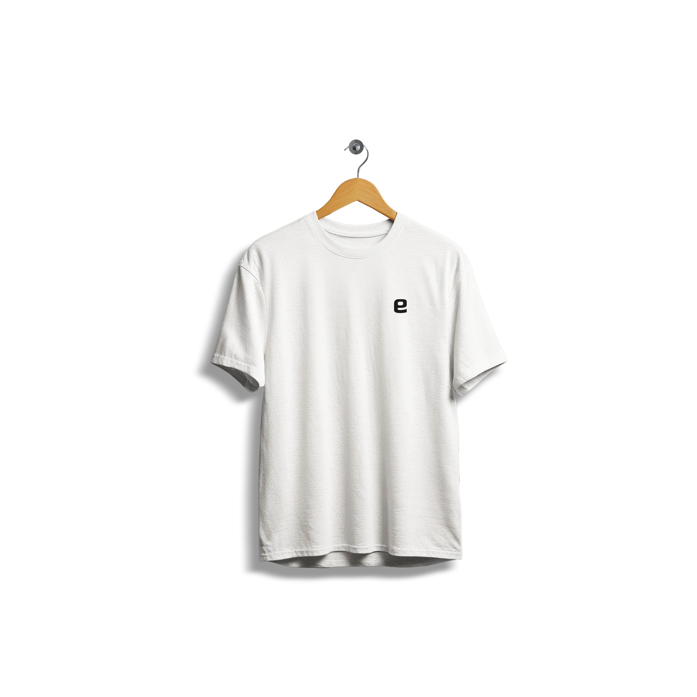 Cotton Half Sleeve T-Shirt for Men - White