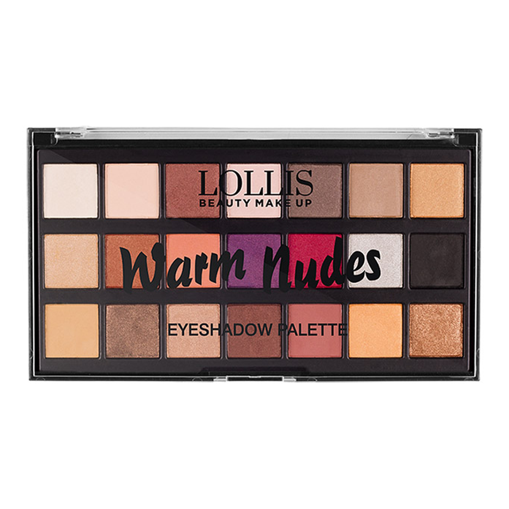 Lollis Warm Nude Eyeshadow Palette 21 Colors