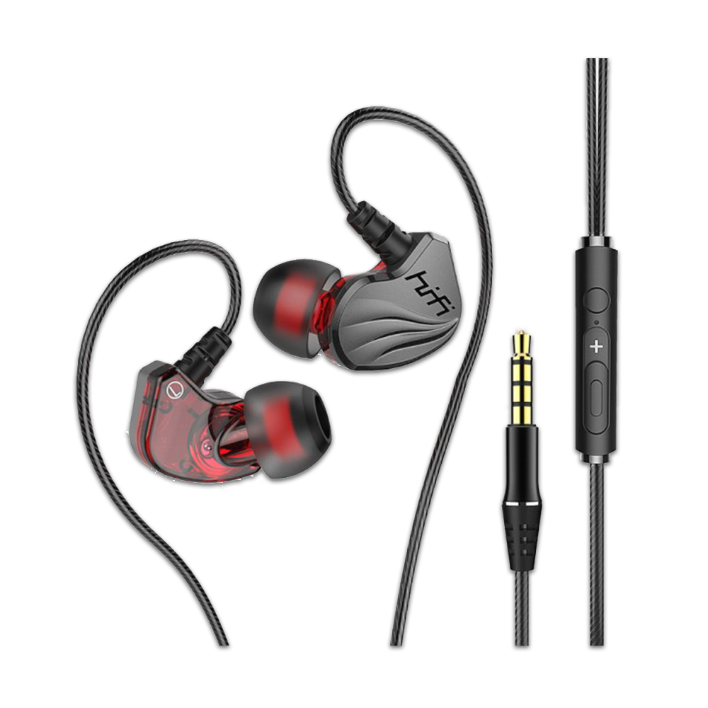 Geeoo X-15 Sports Earphone - Black