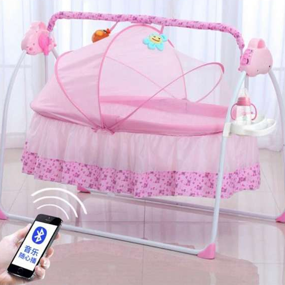 Smart Care Baby Cradle - Pink