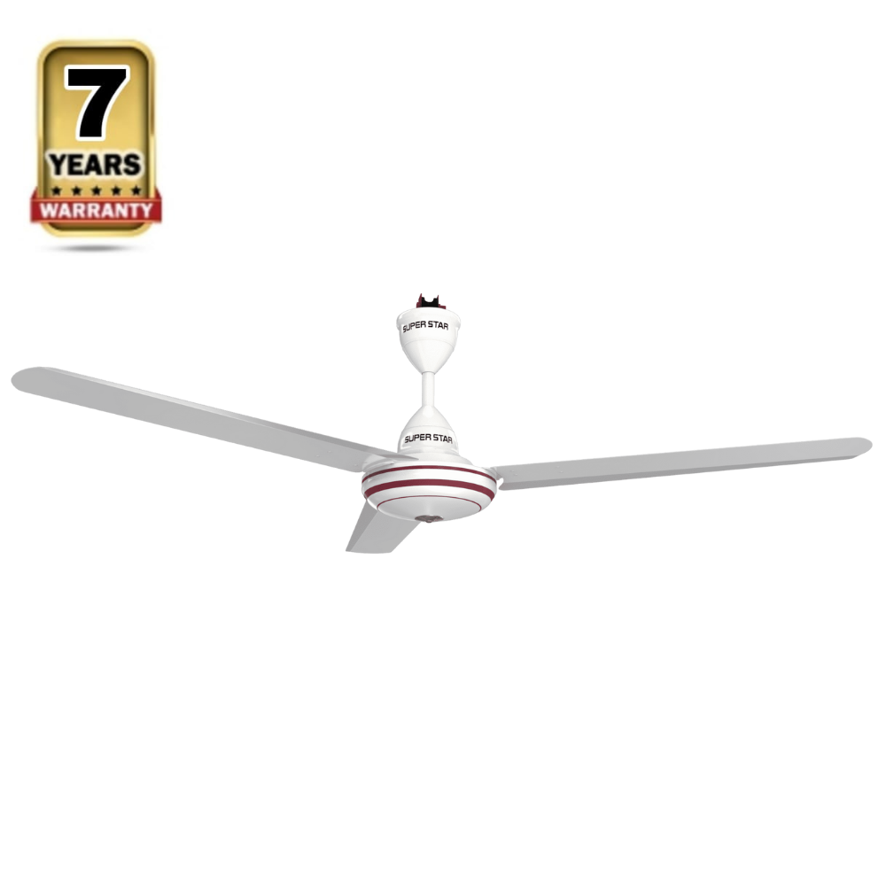 Superstar Venus Ceiling Fan - White - 56 Inch 