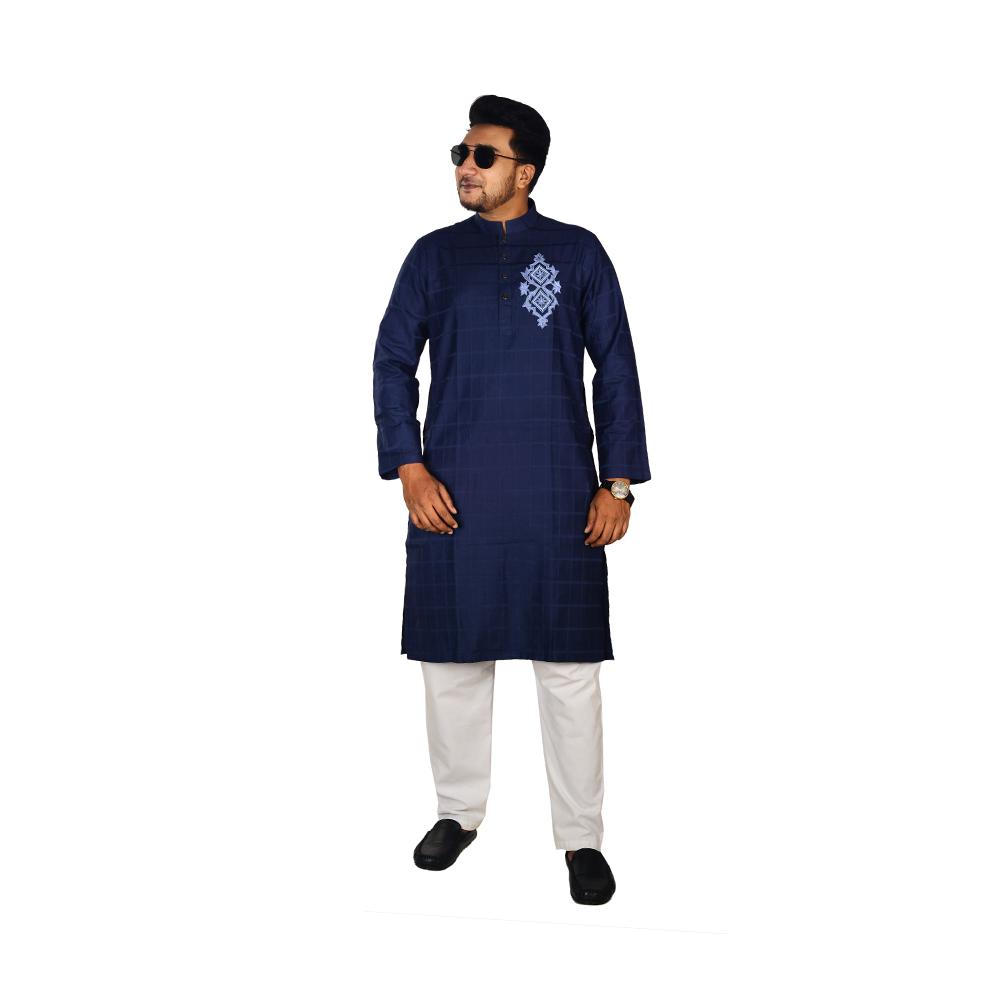 Embroidary Cotton Panjabi For Men - FF1011